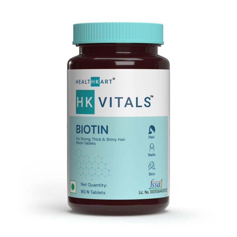 HealthKart HK Vitals Biotin - 90 Biotin Tablets