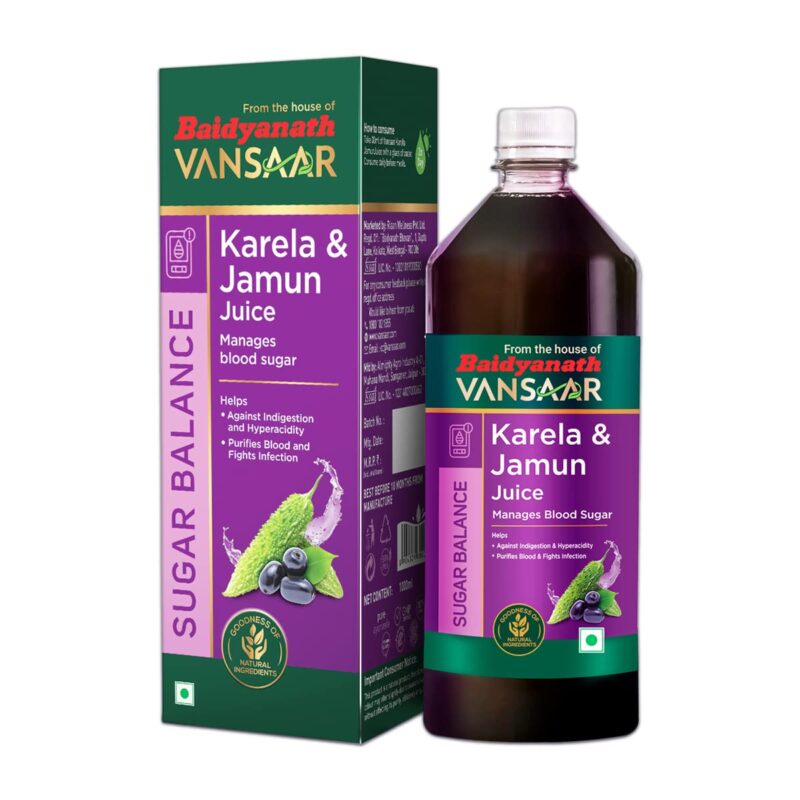 Baidyanath Vansaar Karela & Jamun Juice - 1L