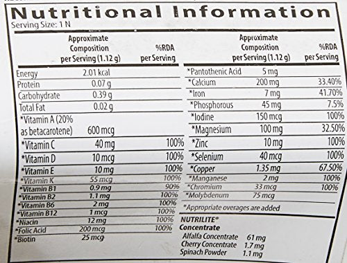 Amway NUTRILITEĀ® Daily-120 TAB - Image 3