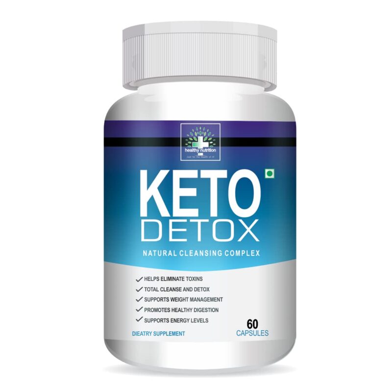 Healthy Nutrition Keto Detox Advanced Cleansing Complex - 60 Veg Capsules