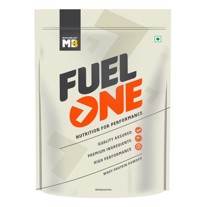 MuscleBlaze Fuel One Whey Protein (Chocolate 1 kg / 2.2 lb)