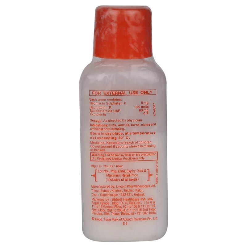 Abbott Nebasulf Sprinkling Powder - 10 gm - Image 2