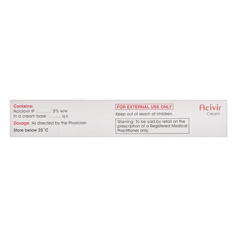 CIPLA  Acivir Cream - 10 gm - Image 2