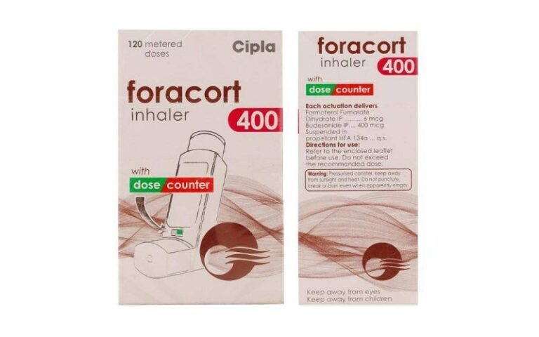 Foracort Inhaler 6/400 mcg (120 mdi)(1 Inhaler) – Fetch N Buy | United ...