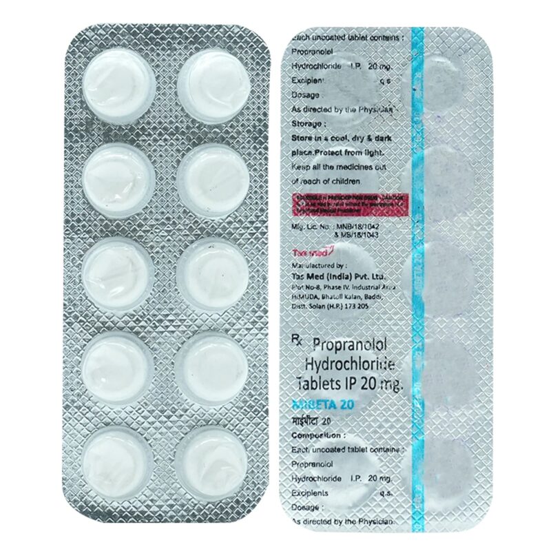 Mibeta 20mg - 10 Tablets