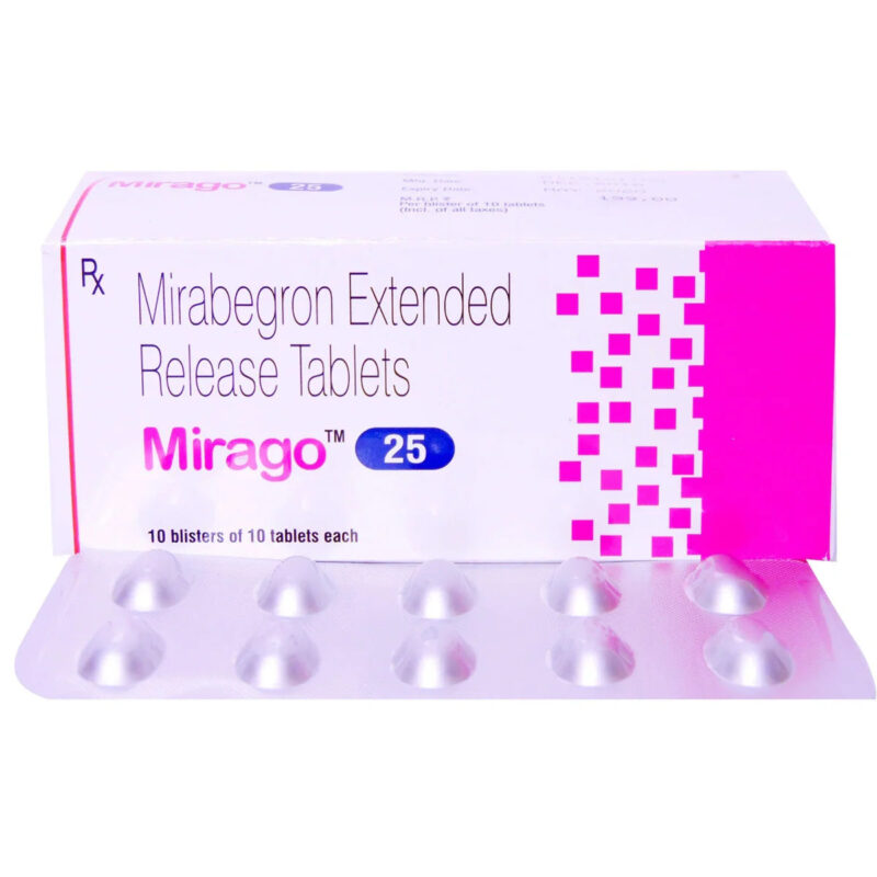Mirago 25 - 10 Tablet ER