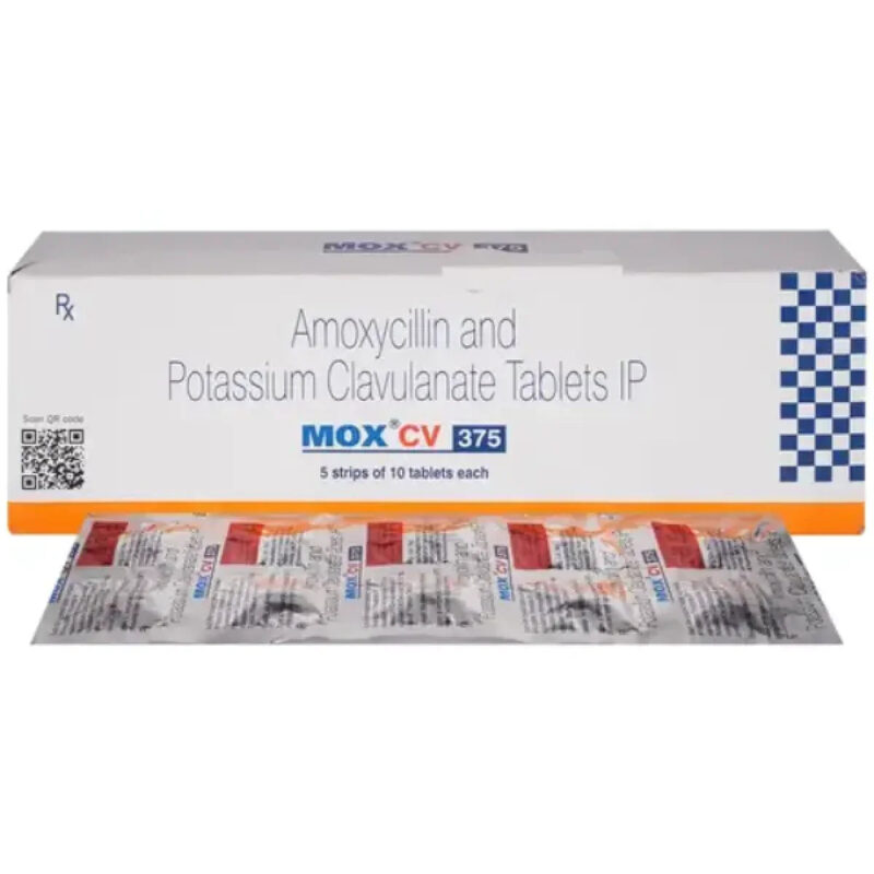 Mox CV 375  - 10 Tablets