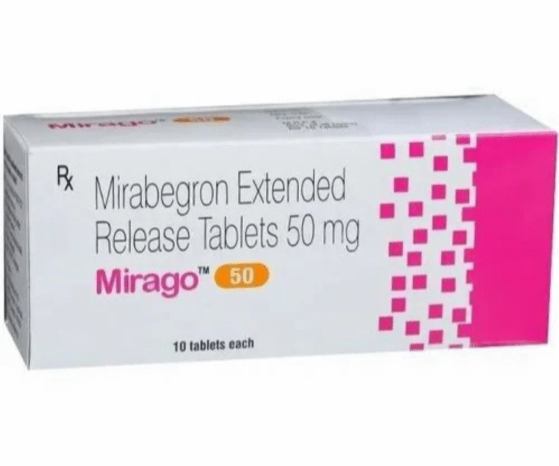 Mirago 50 - 10 Tablet ER