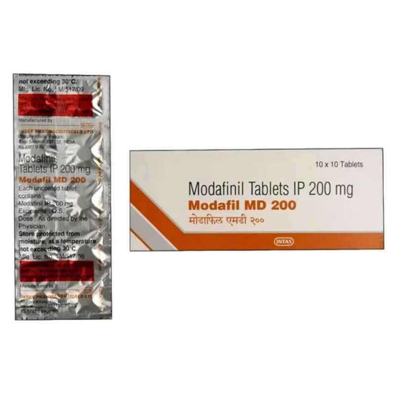 Modafil MD 200 mg  - 10 Tablet