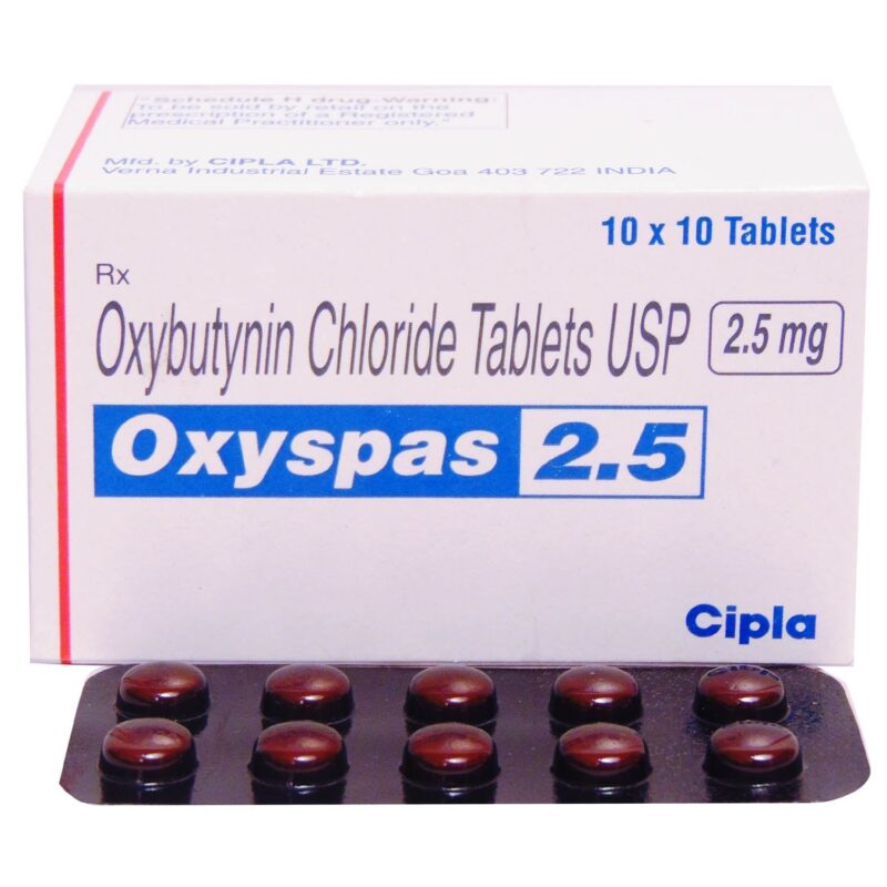 Oxyspas 2.5 - 10 Tablets