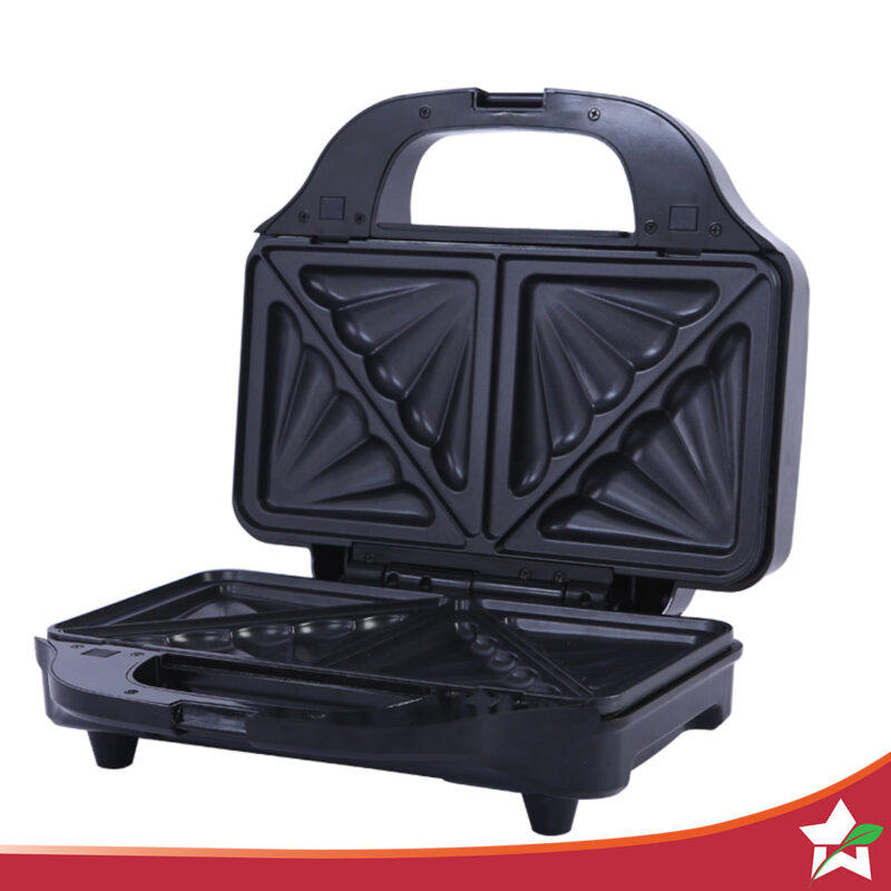 Prato Plus 3 in 1 Grill Sandwich, Grill & Waffle Maker, 900W, 1 Year Warranty