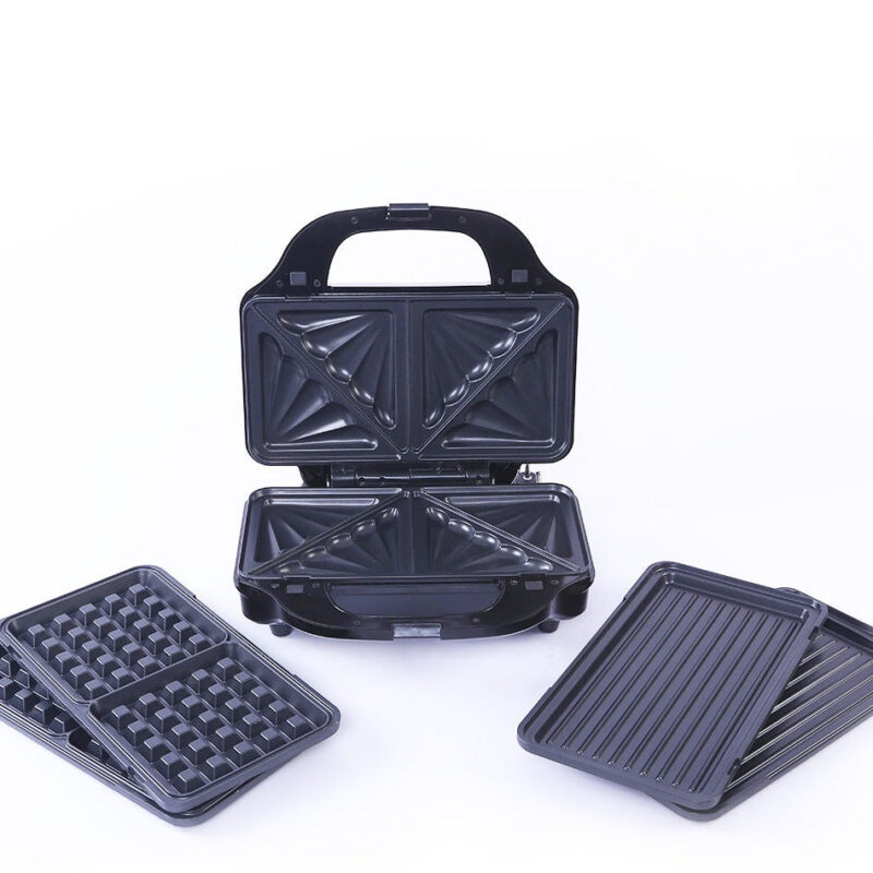 Prato Plus 3 in 1 Grill Sandwich, Grill & Waffle Maker, 900W, 1 Year Warranty - Image 7