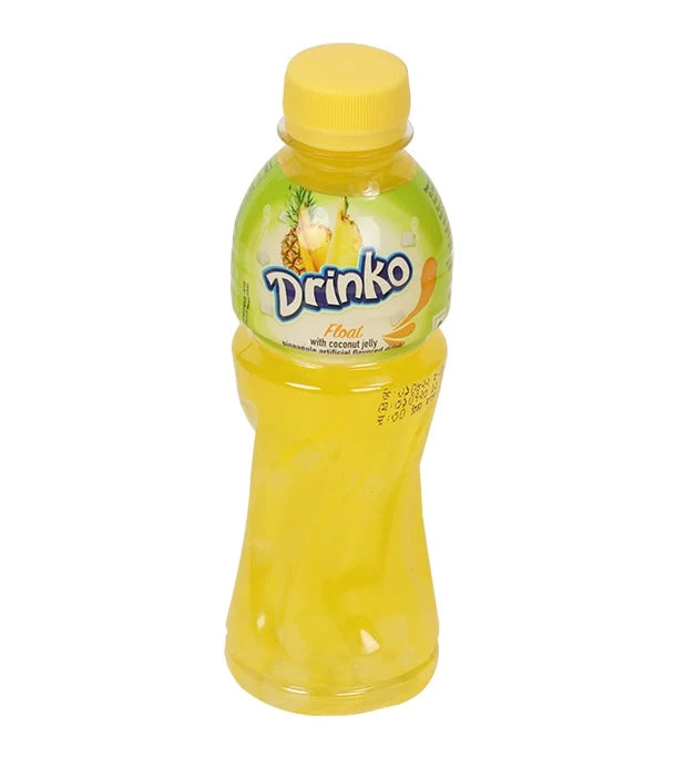 Pran Drinko Float With Coconut Jell 250 ML - Pineapple Drink