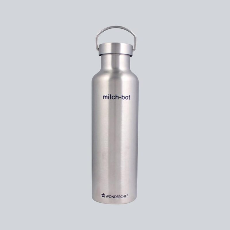 Milch-Bot, 750ml, Double Wall Stainless Steel Vacuum Insulated Hot and Cold Flask, Leak Proof Lid With Handle, 2 Years Warranty - Image 9