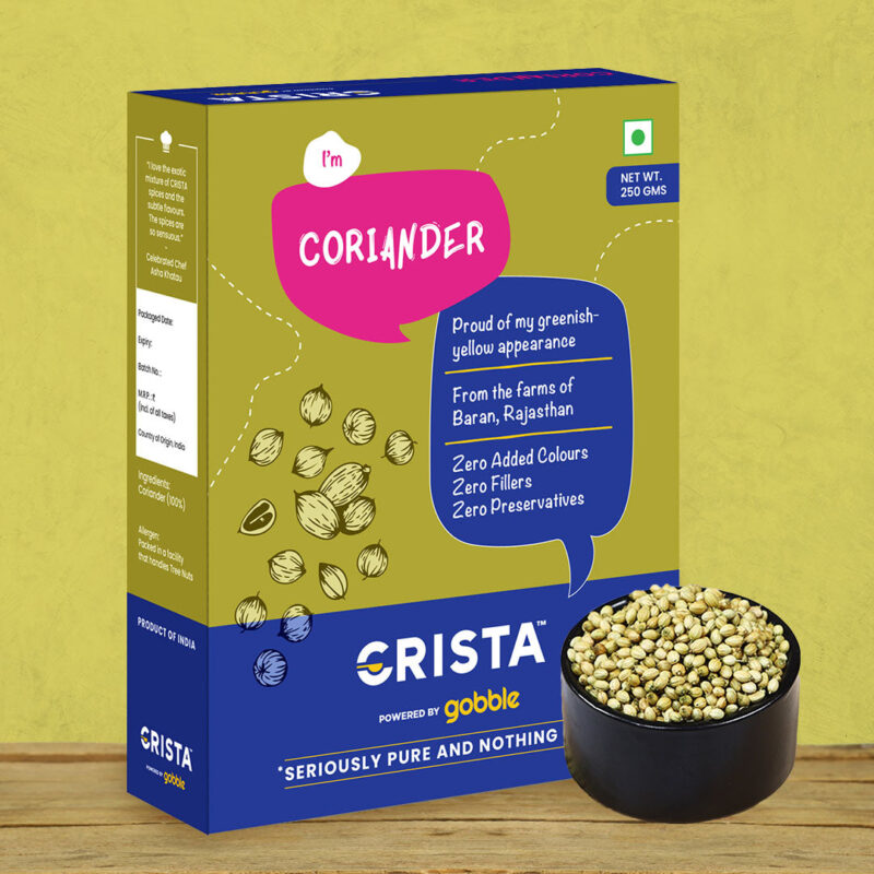 CRISTA Coriander 250 gms - Image 2
