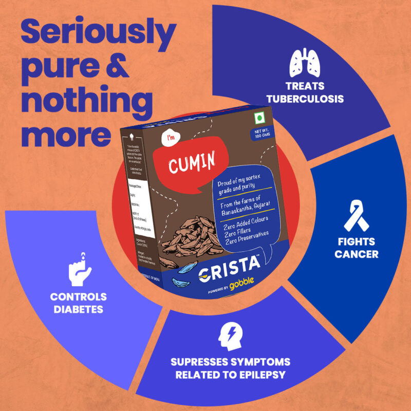 CRISTA Cumin 100 gms - Image 3