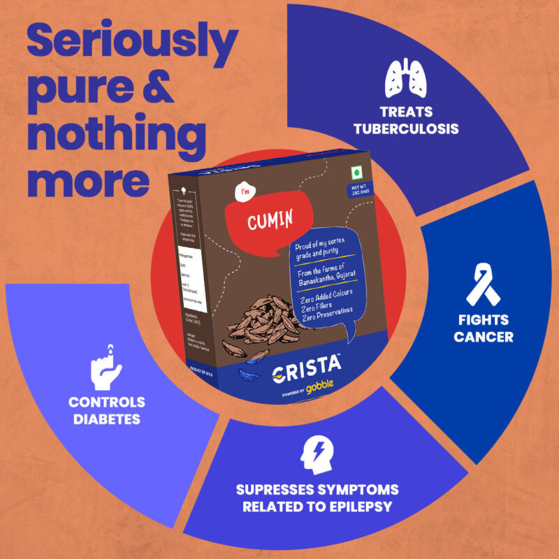 CRISTA Cumin 250 gms - Image 3