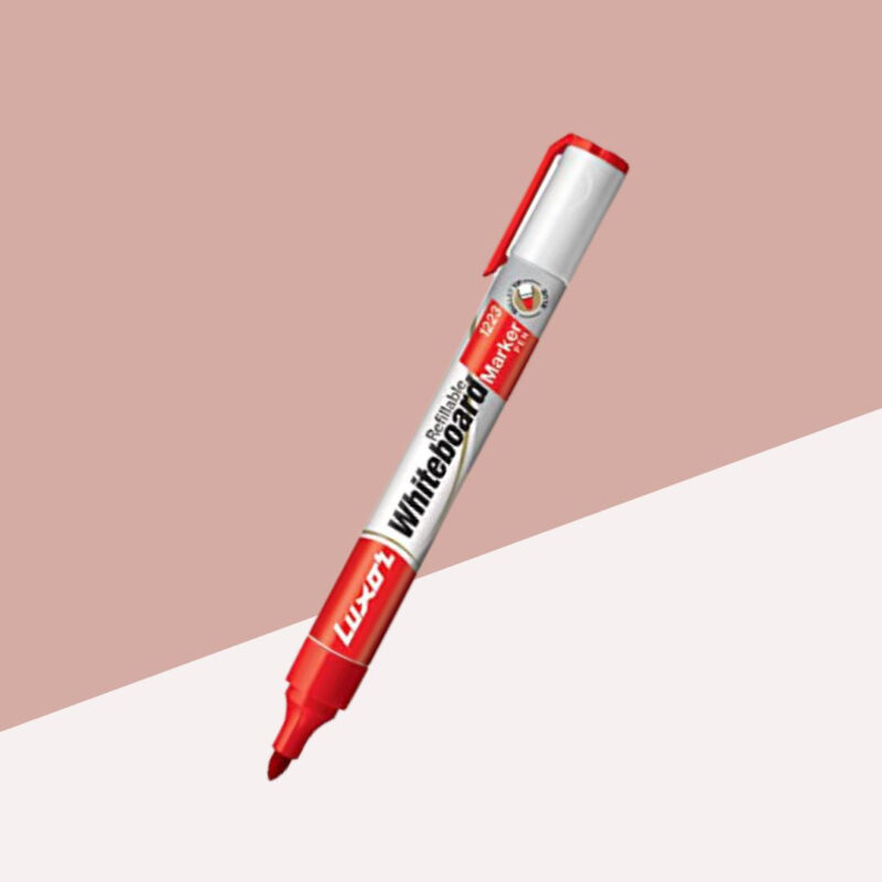 Luxor Whiteboard Marker-Red ( Pack of 1 )