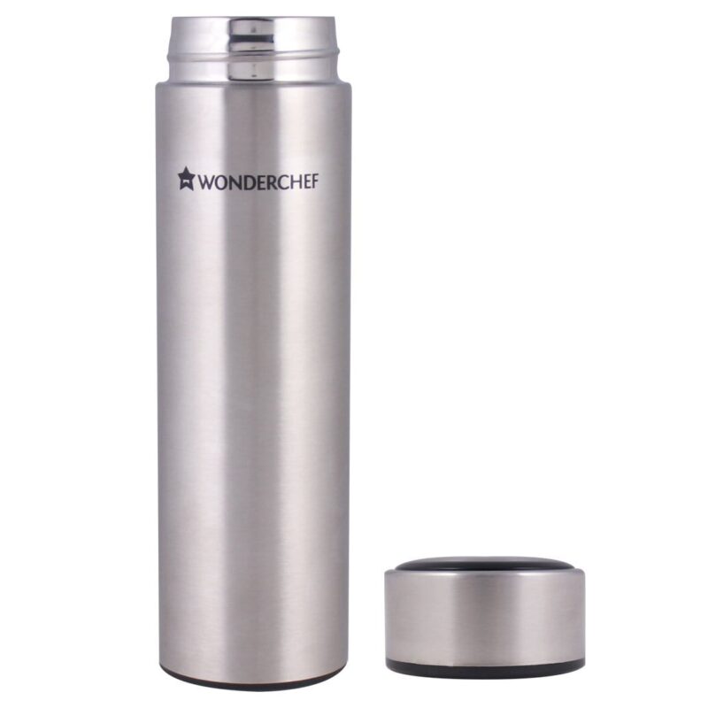 Nutri-Bot, 480ml, Double Wall Stainless Steel Vacuum Insulated Hot and Cold Flask, Steel Micro-filter, Spill & Leak Proof, 2 Years Warranty - Image 2