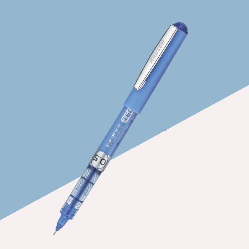 Hauser Tech 5 Liquid Ink Gel Pen – Blue ( Pack of 1 )
