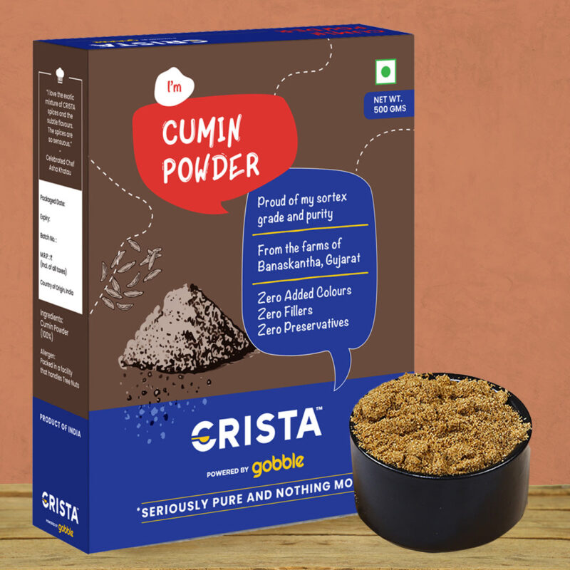 CRISTA Cumin Powder 500 gms - Image 2