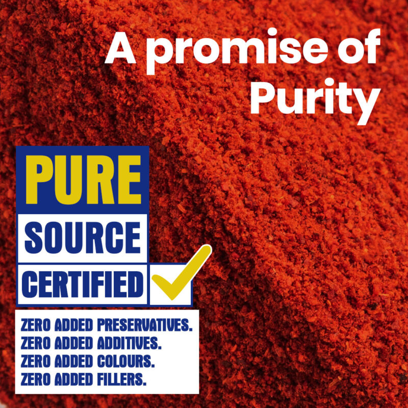 CRISTA Reshampatti Chilli Powder 500 gms - Image 3