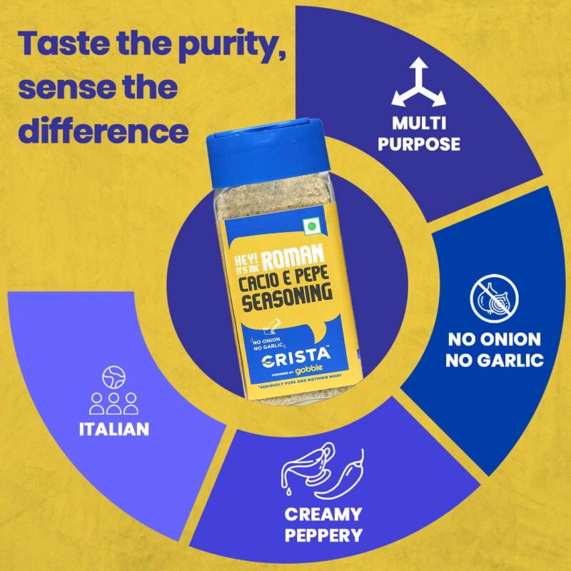 CRISTA Roman Cacio e Pepe Seasoning - Image 2