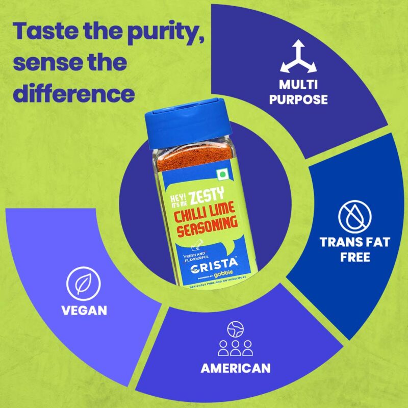 CRISTA Zesty Chilli Lime Seasoning - Image 3