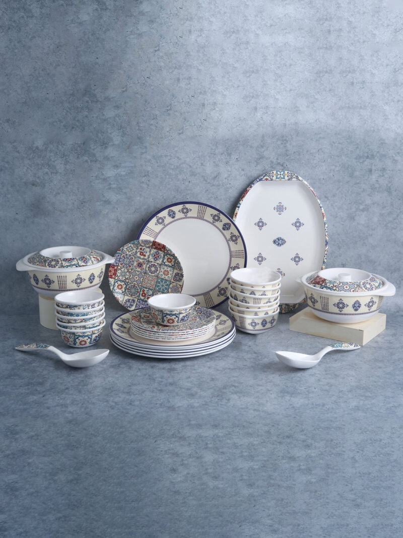 Venice Dinner Set - Blue (31 pcs) - Image 10
