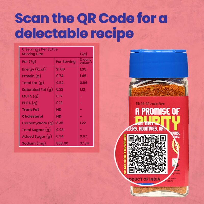 CRISTA Tangy Peri-Peri Spice Mix - Image 5