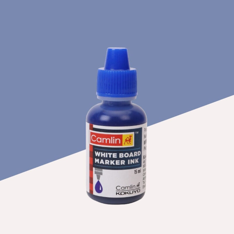 Camlin Whiteboard Marker Ink - 15ml, Blue ( Pack of 1 )