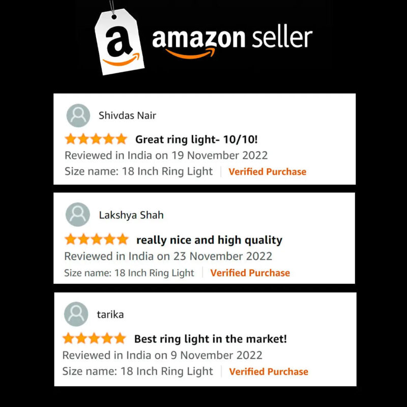 Halo 18" Premium Ring Light + Tripod - Image 9