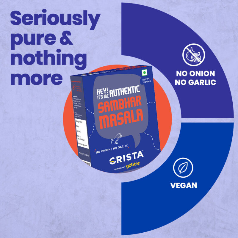 CRISTA Authentic Sambhar Masala - Image 3