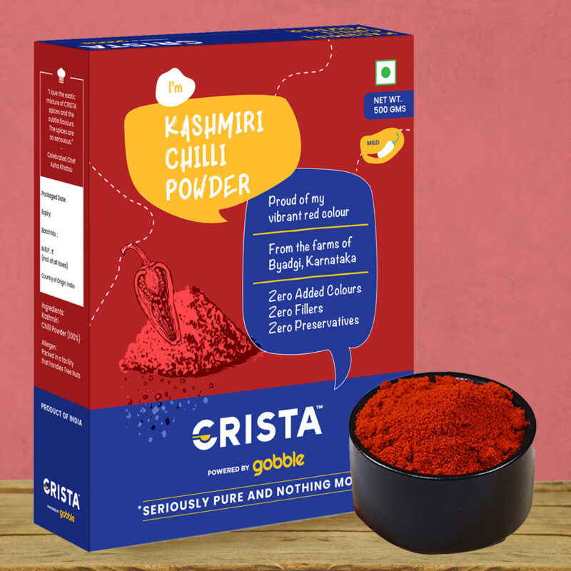 CRISTA Kashmiri Chilli Powder 100 gms - Image 8
