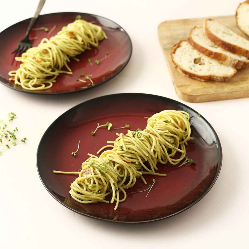 Teramo Red Glaze Dinner Plates Set of 2 - Image 6