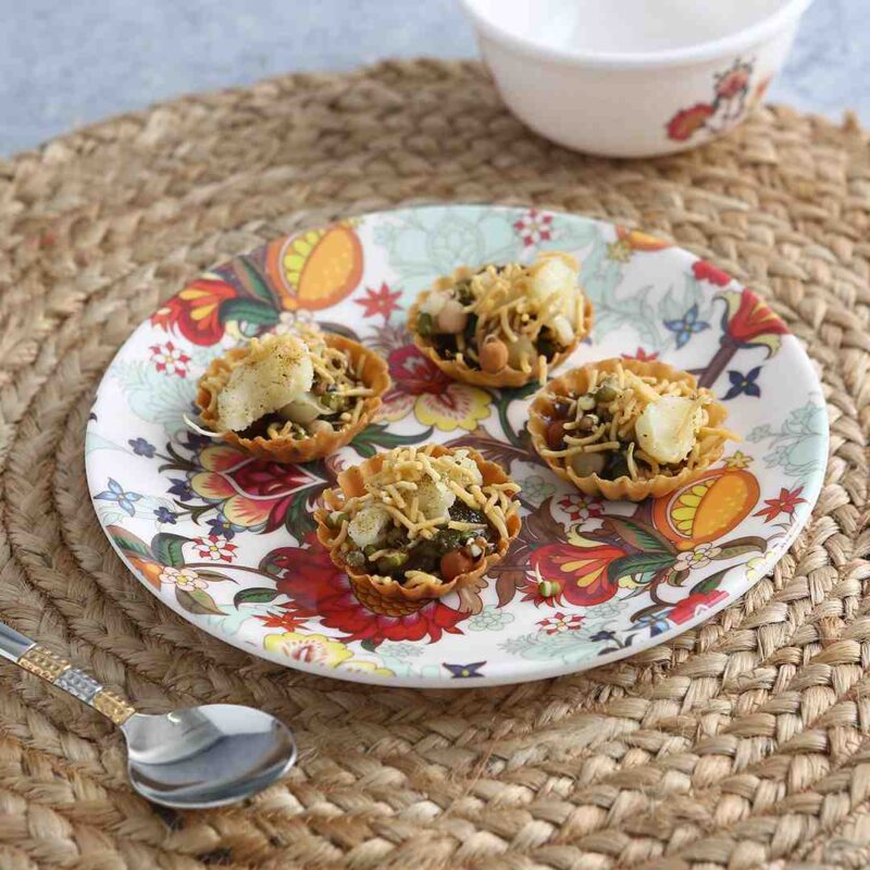 Venice 7" Quarter Plate - Red (Set of 6) - Image 6