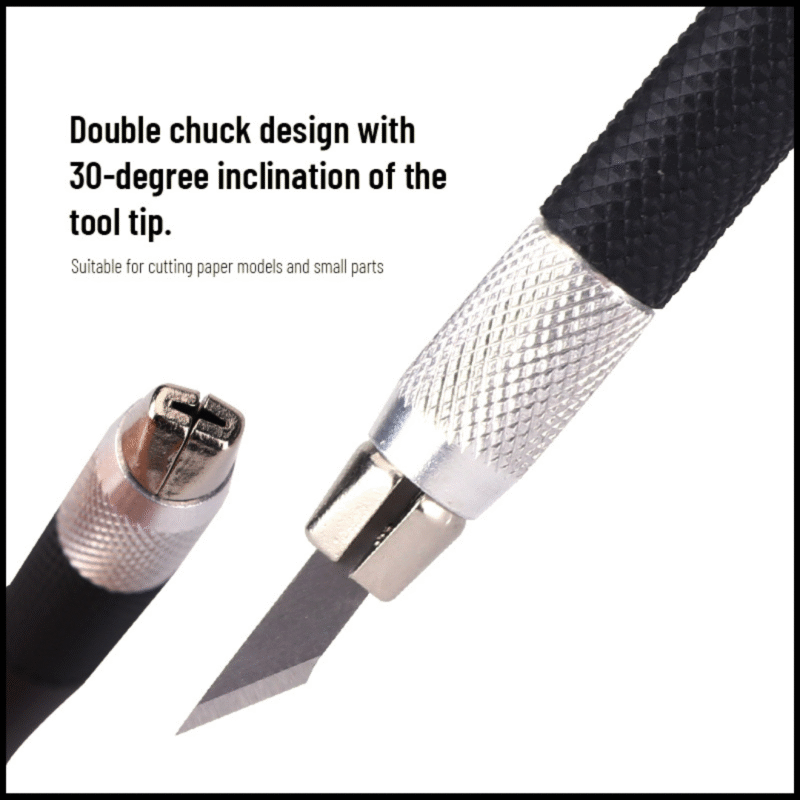 Brustro Crafter Pen Knife with Embossing Stylus 8 Blade refills included - Image 5