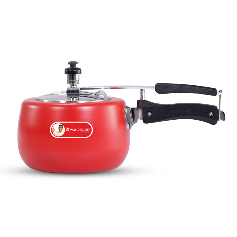 Regalia Induction Base 3L Pressure Cooker with Inner Lid, 2 Years Warranty, Red - Image 10