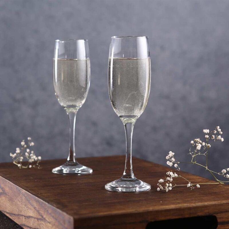 Modena Champagne Flute Glass 190 Ml (Set Of 6) - Image 7