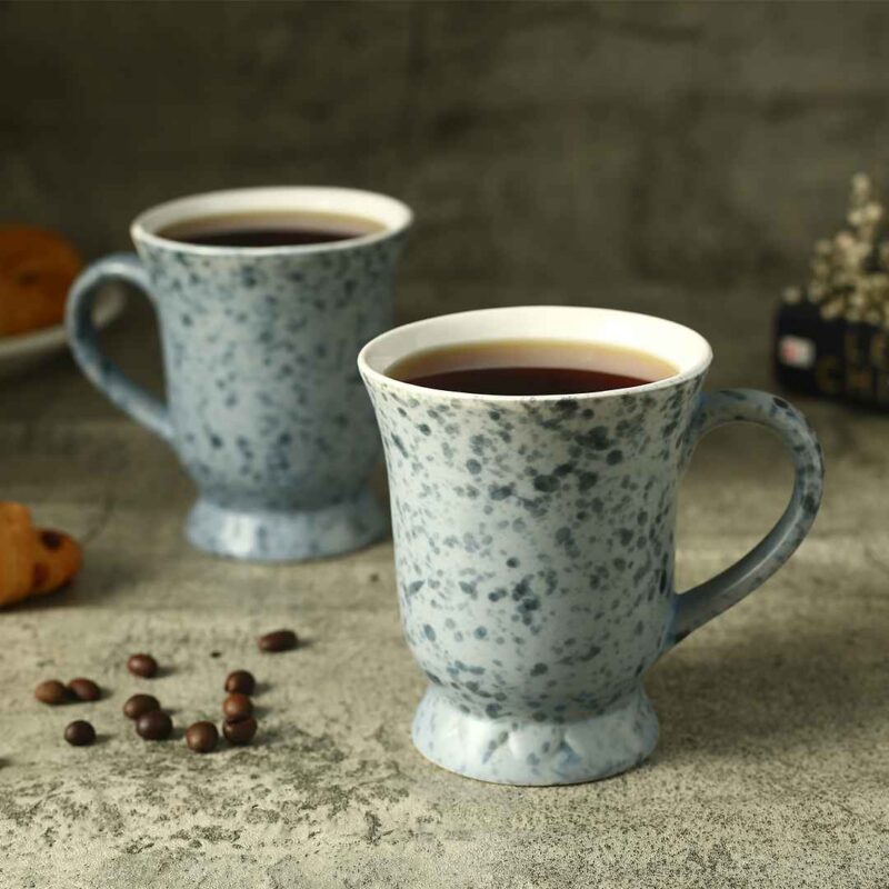 Teramo Speckled Blue Mug Set of 2 - Image 5