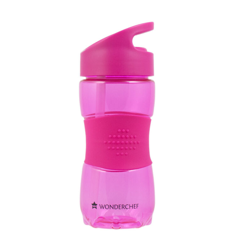 Sippy, 350ml, Single Wall Children Water Bottle, Pink - Image 2