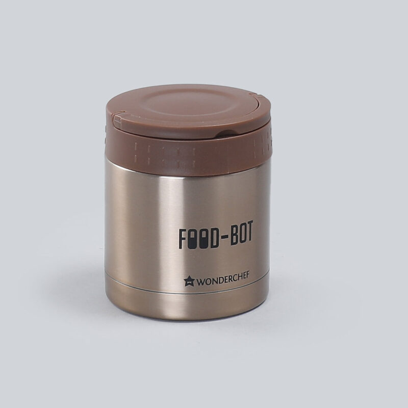 Food Bot, 300ml, Stainless Steel Vacuum Insulated, Spill & Leak Proof - Image 8