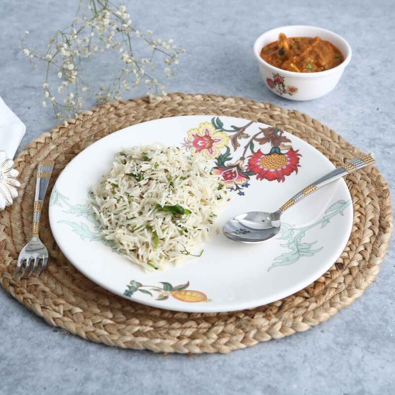 Venice 11" Dinner Plate - Red (Set of 6) - Image 6