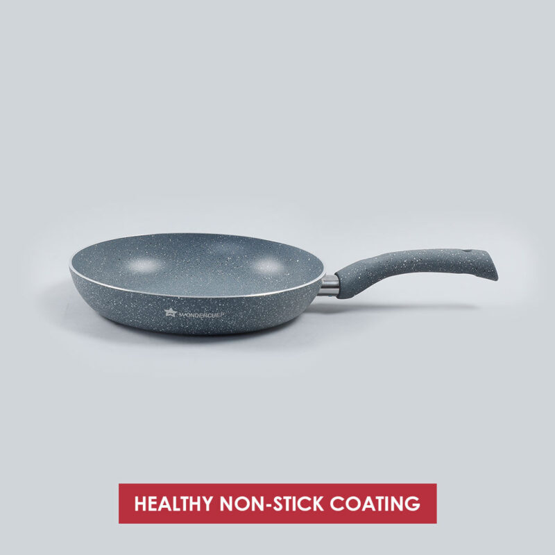 Wonderchef Renewed Granite 26cm Non-Stick Fry Pan | 2L | 5 Layer PFOA Free Non-Stick Coating | Compatible with Hot Plate, Hobs, Gas Stove, Ceramic Plate and Induction Cooktop - Image 15