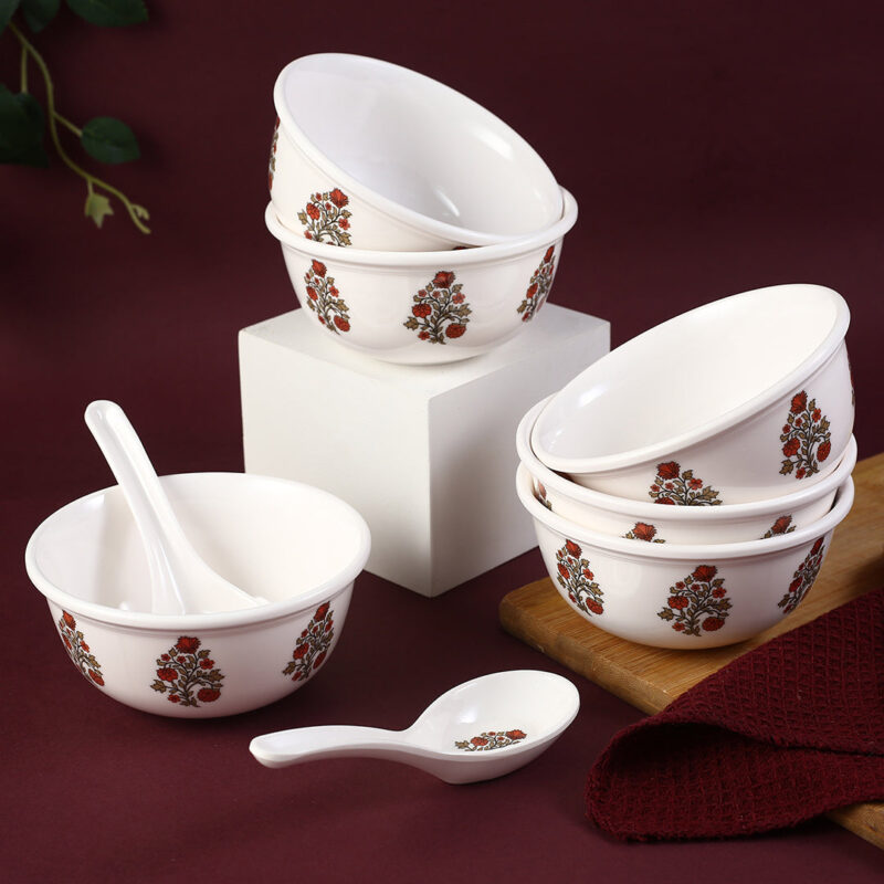 Venice Soup Bowl - Royal Red (Set of 6) - Image 5
