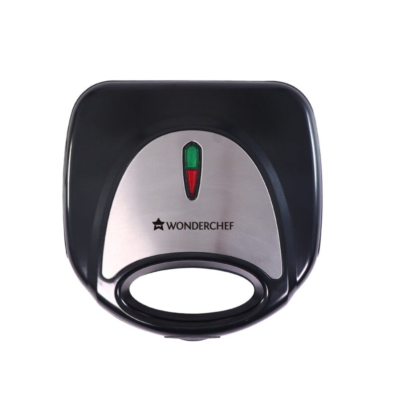 Prato Non-Stick Electric Griller, Sandwich Maker, Toaster |700 Watt| Auto Temp LED indicator| Non-stick Coated Plates, Cool Touch Handle, Buckle Clip Lock| Grill Sandwiches, Bread, Kebabs, Panner Tikki and Quesadilla| | Oil Free Toasting| 1 Year Warranty - Image 5