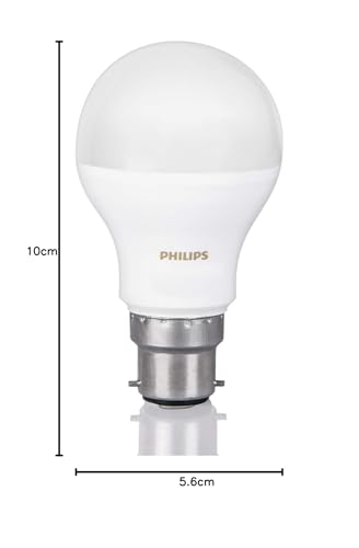 PHILIPS 9W B22 LED Warm White/Yellow Bulb, Pack of 2 - Image 2