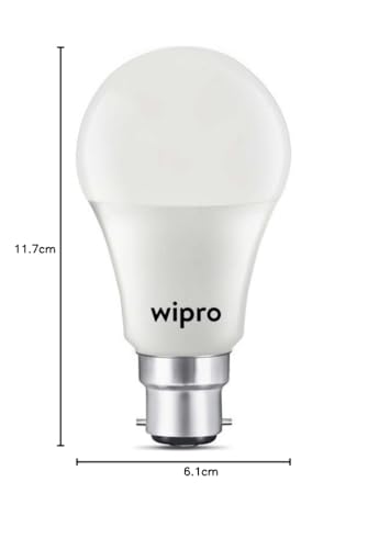 wipro Garnet 9W LED Bulb for Home & Office |Warm White (2700K) | B22 Base|220 degree Light coverage |4Kv Surge Protection |400V High Voltage Protection |Energy Efficient | Pack of 4 - Image 2