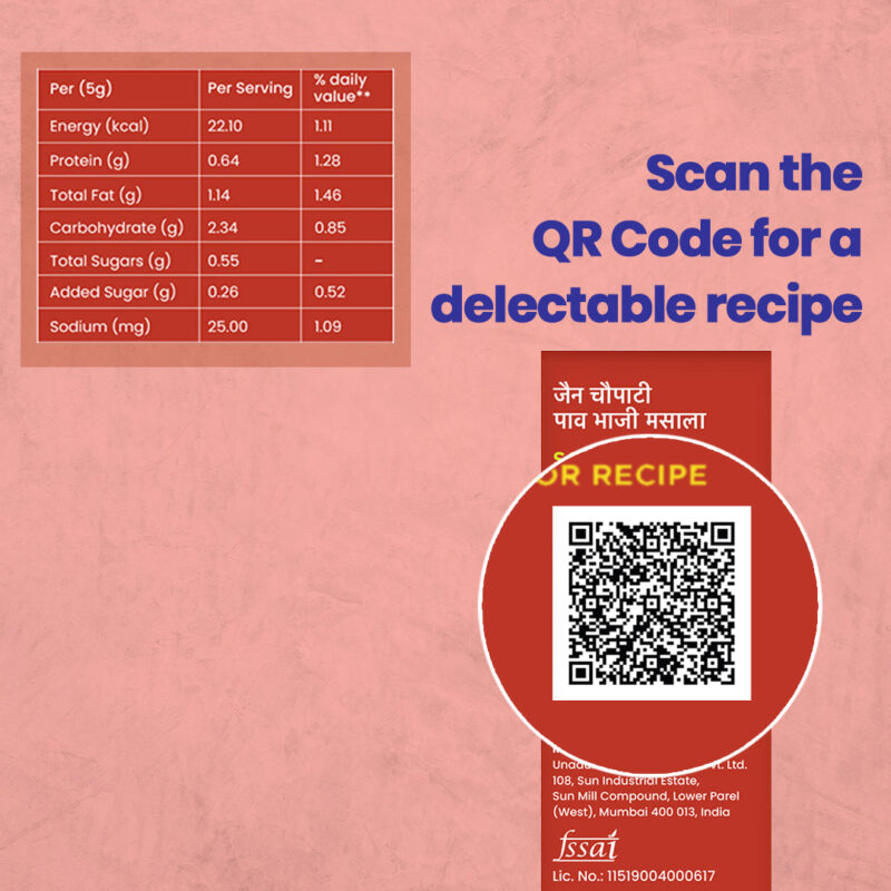 CRISTA Jain Chowpatty Pav Bhaji Masala - Image 4