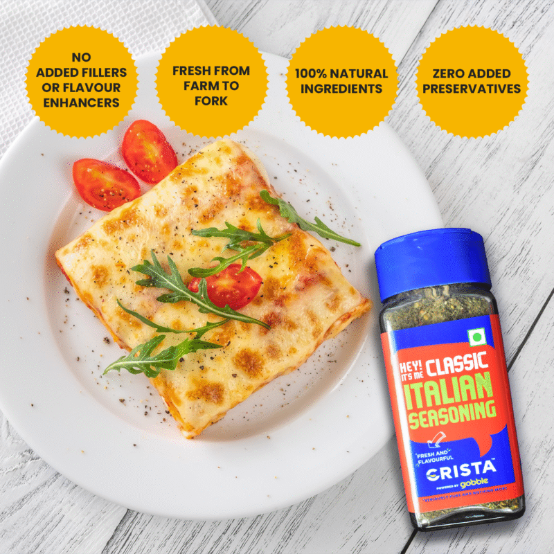 CRISTA Passionately Italian Seasonings Gift Box| Box of 5| Festive Gift| Pure Spice Gifting: 215 gms - Image 8